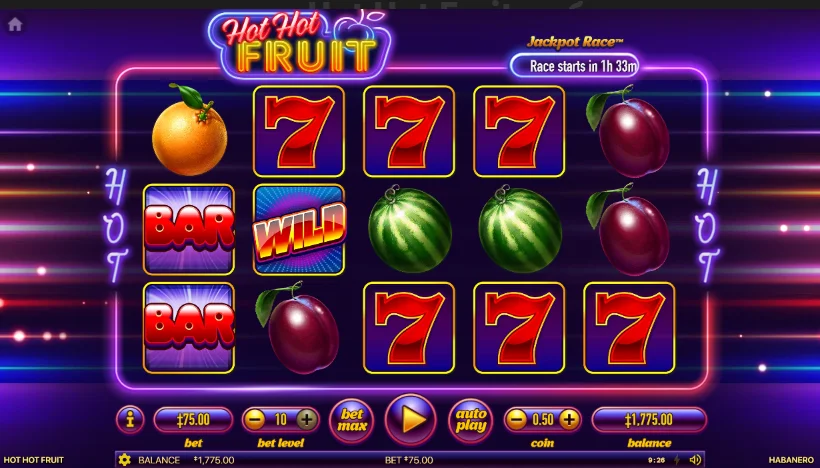Слот Hot Hot Fruit от Habanero